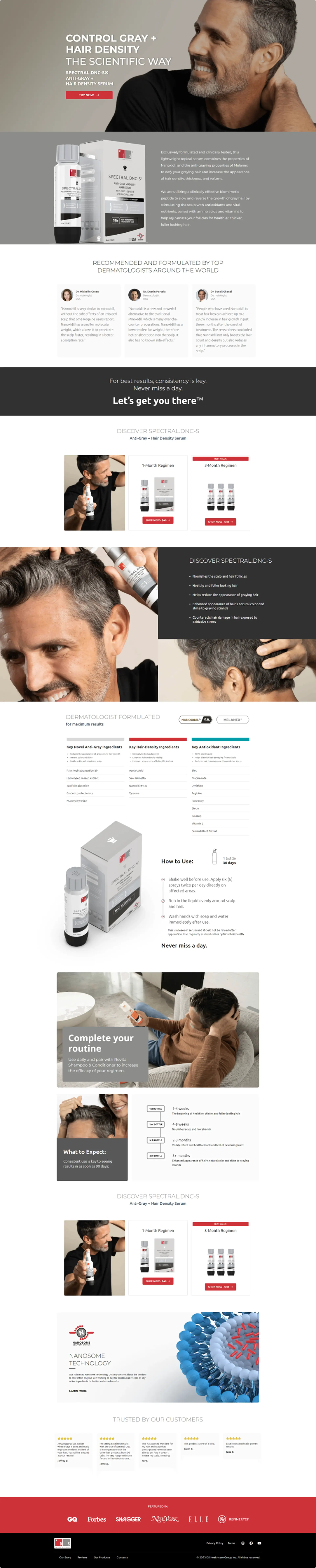DS Labs – Figma to WordPress Landing Page